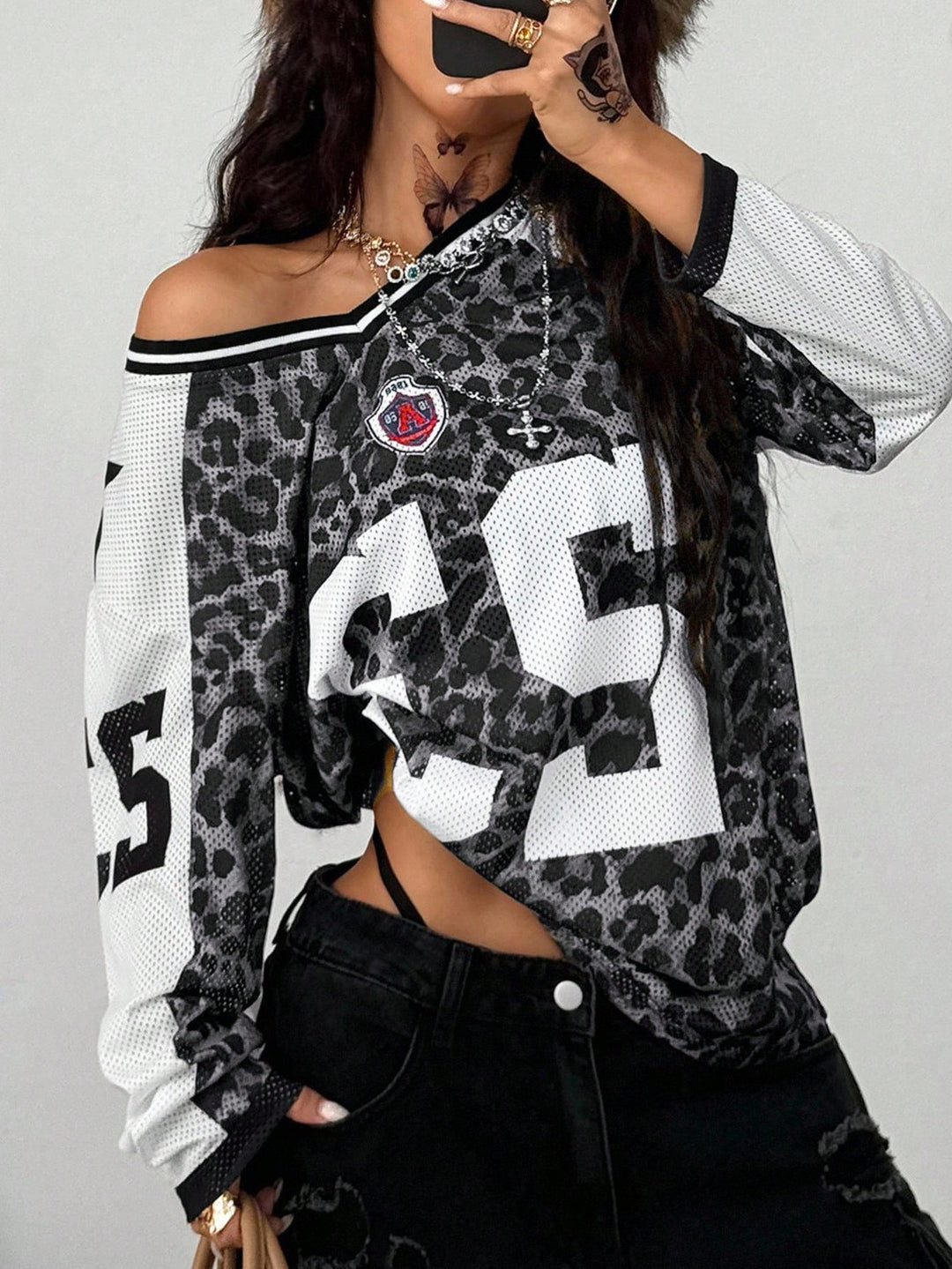 Tricou SHEIN, gri