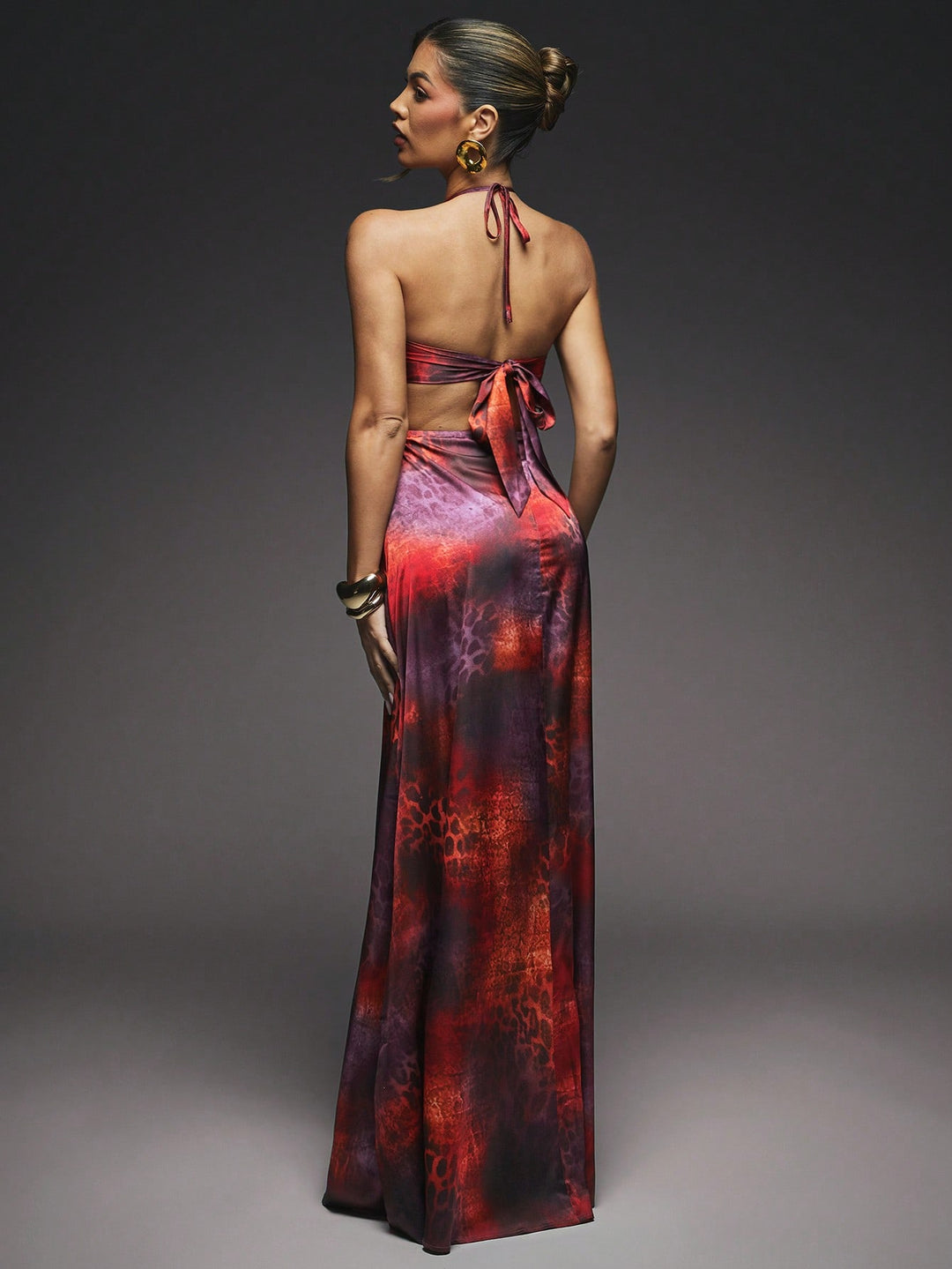 Rochie maxi SHEIN, mix culori