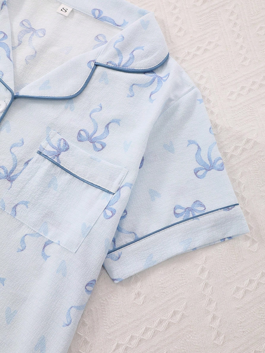 Pijama SHEIN, albastru