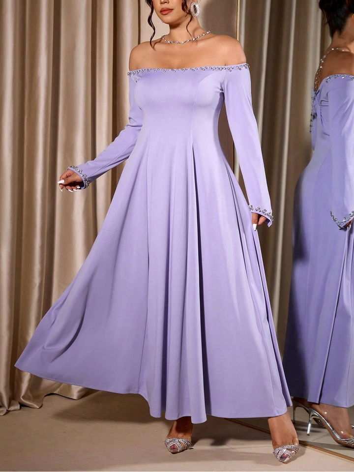 Rochie maxi Shein Curve+, mov