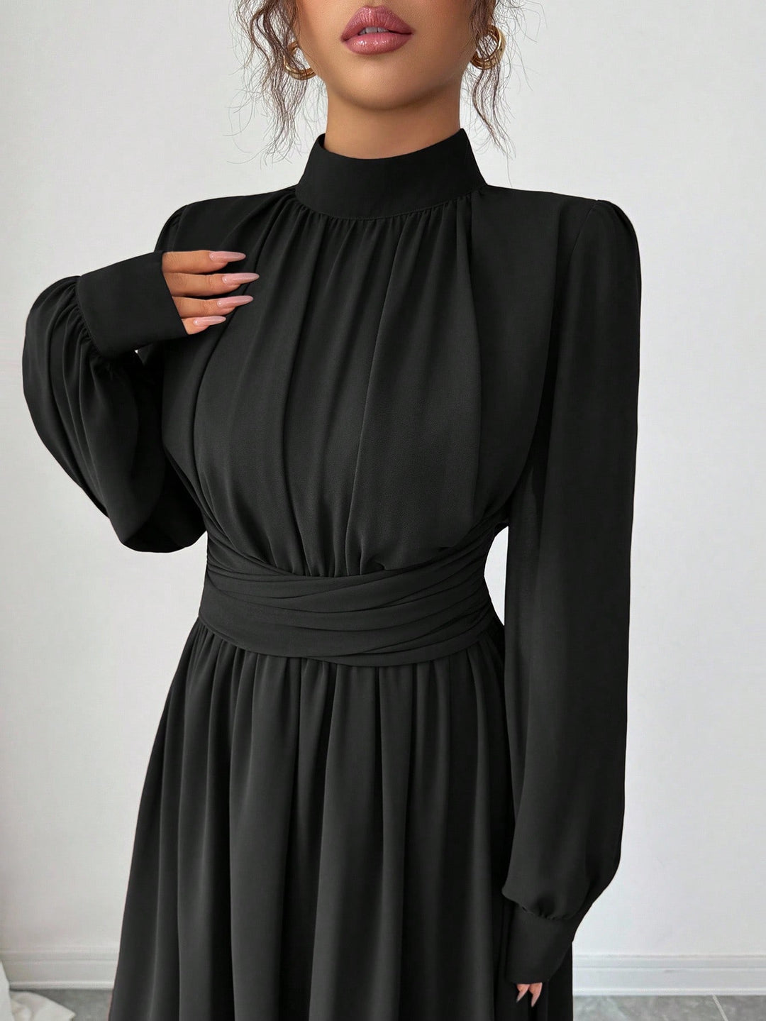 Rochie maxi SHEIN, negru