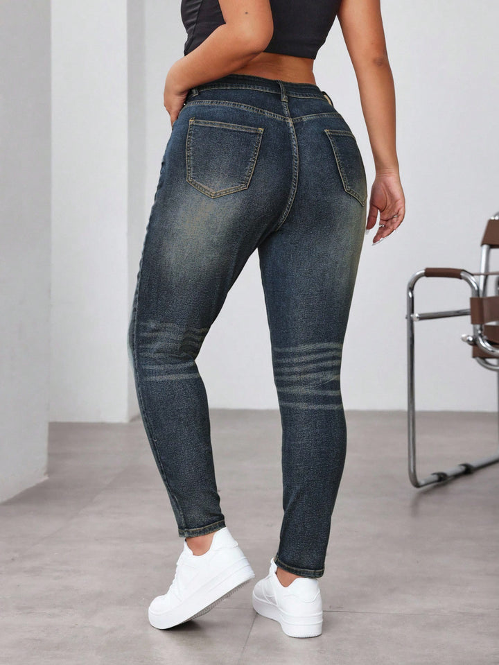 Jeans SHEIN, albastru