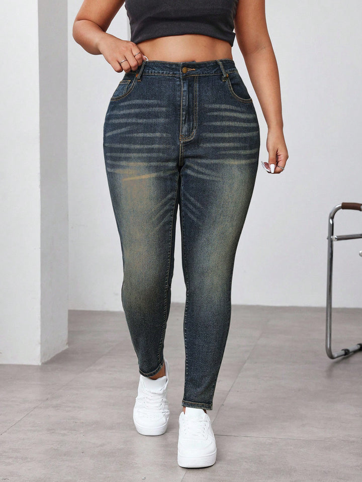 Jeans SHEIN, albastru