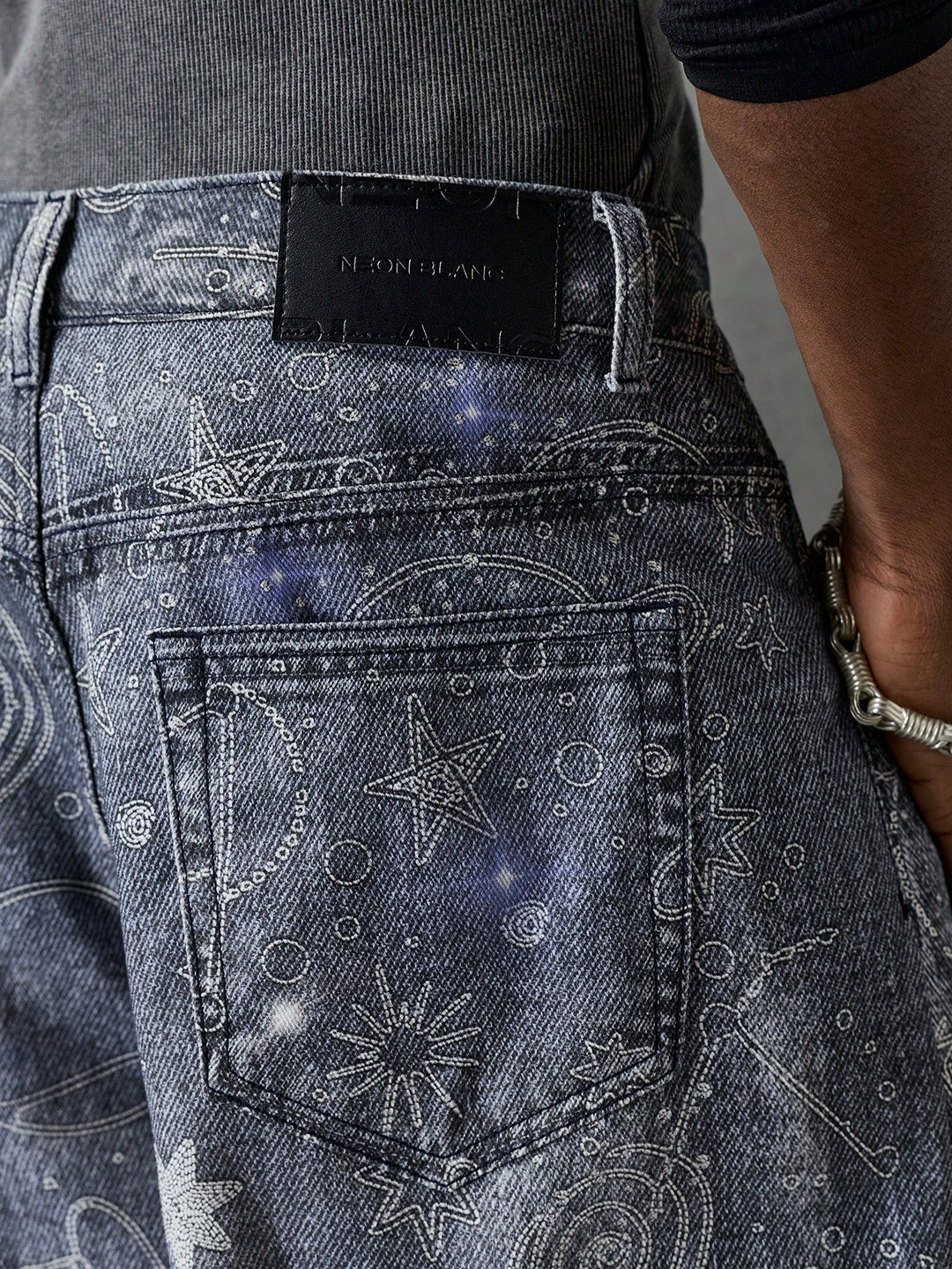 Jeans SHEIN, albastru