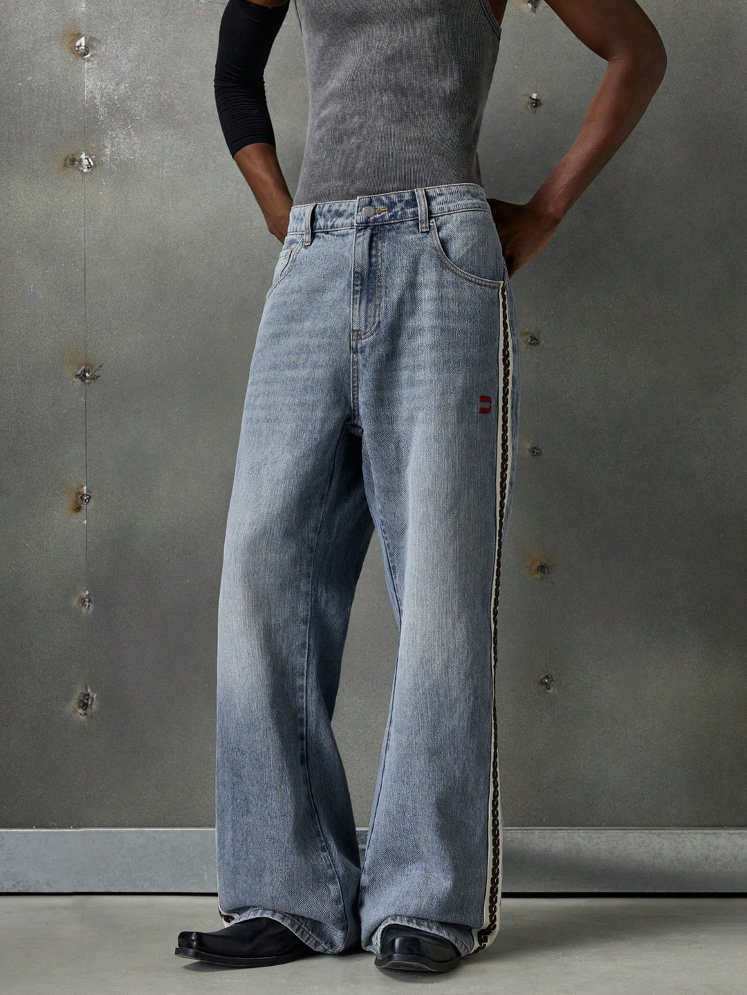 Jeans SHEIN, albastru