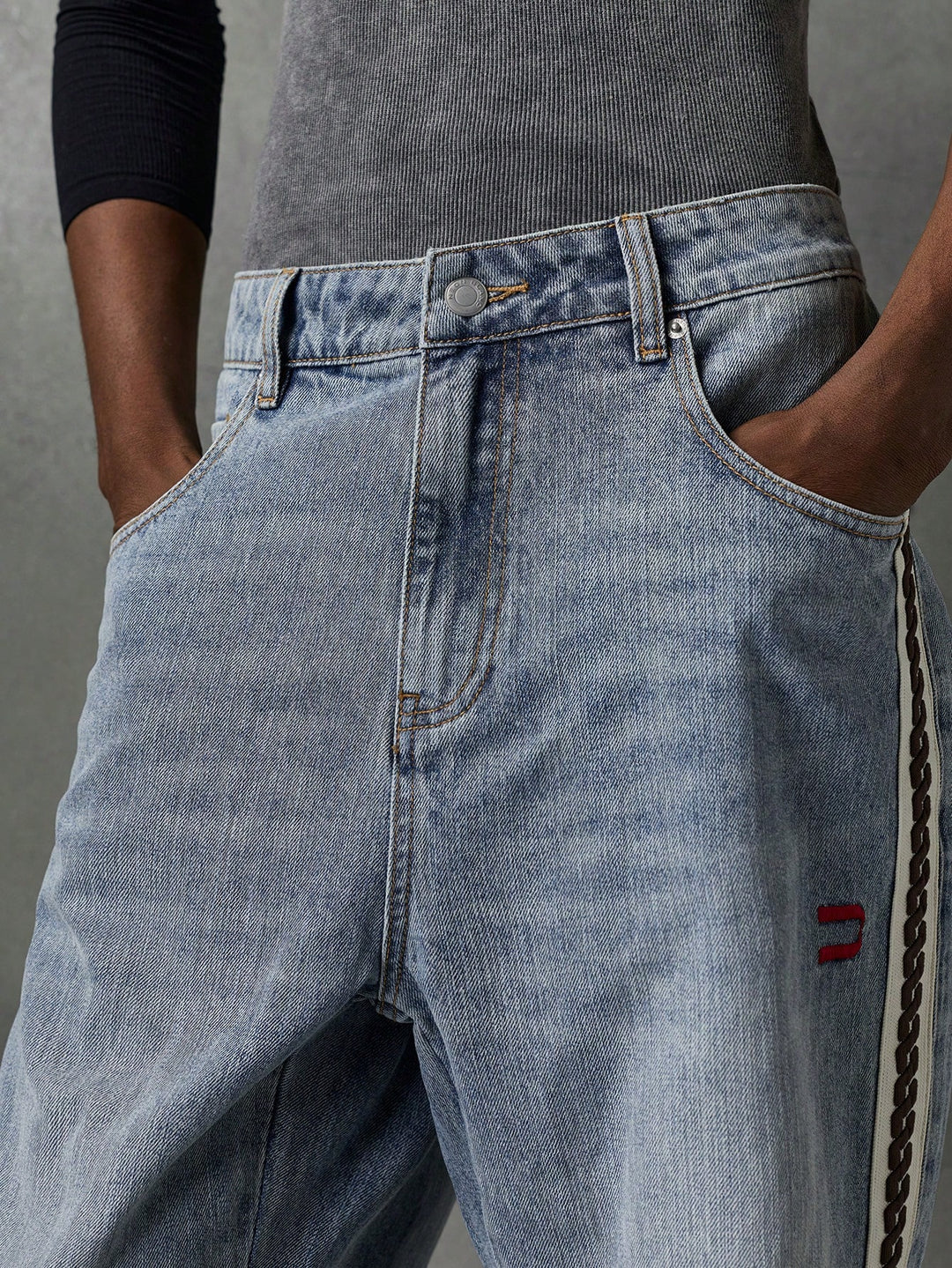 Jeans SHEIN, albastru