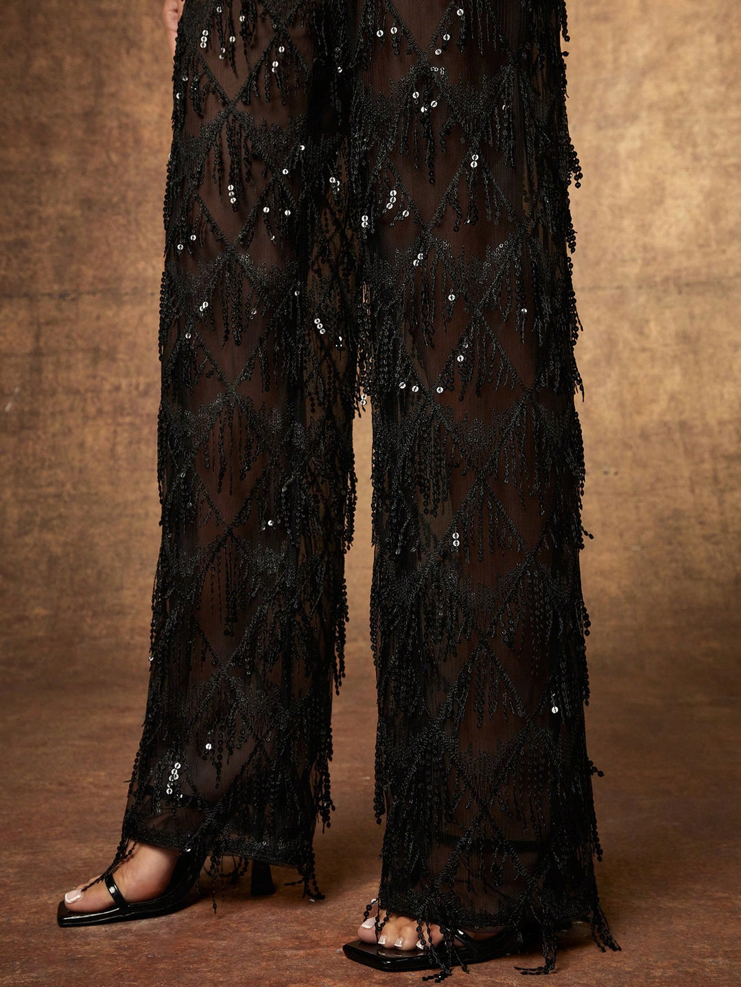 Pantaloni SHEIN, negru