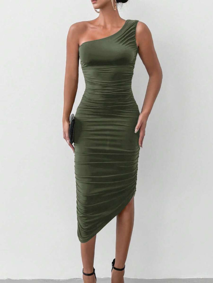Rochie maxi SHEIN, verde