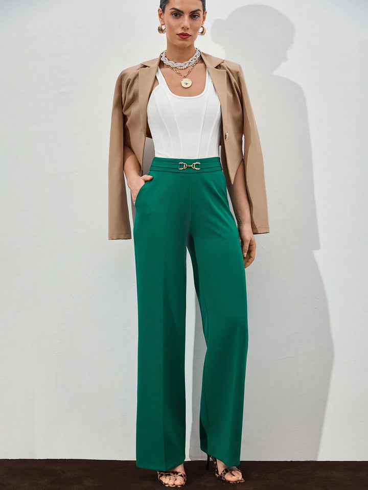 Pantaloni SHEIN, verde