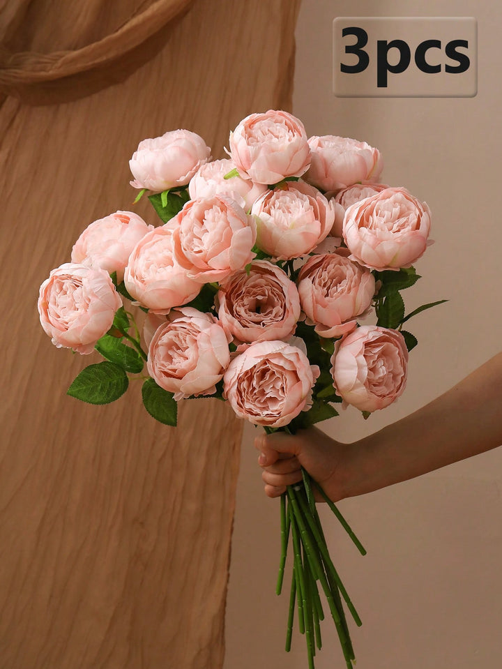 Floari artificiale SHEIN, mix culori
