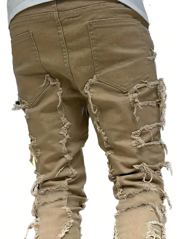 Jeans SHEIN, kaki