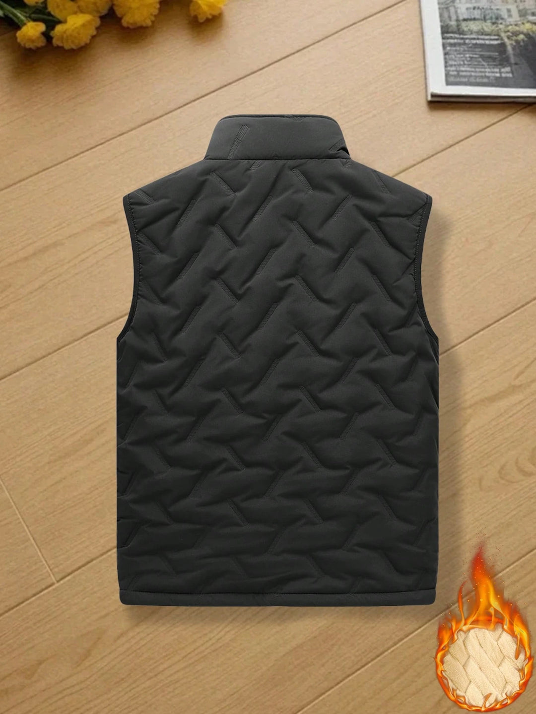 Vestă SHEIN, negru