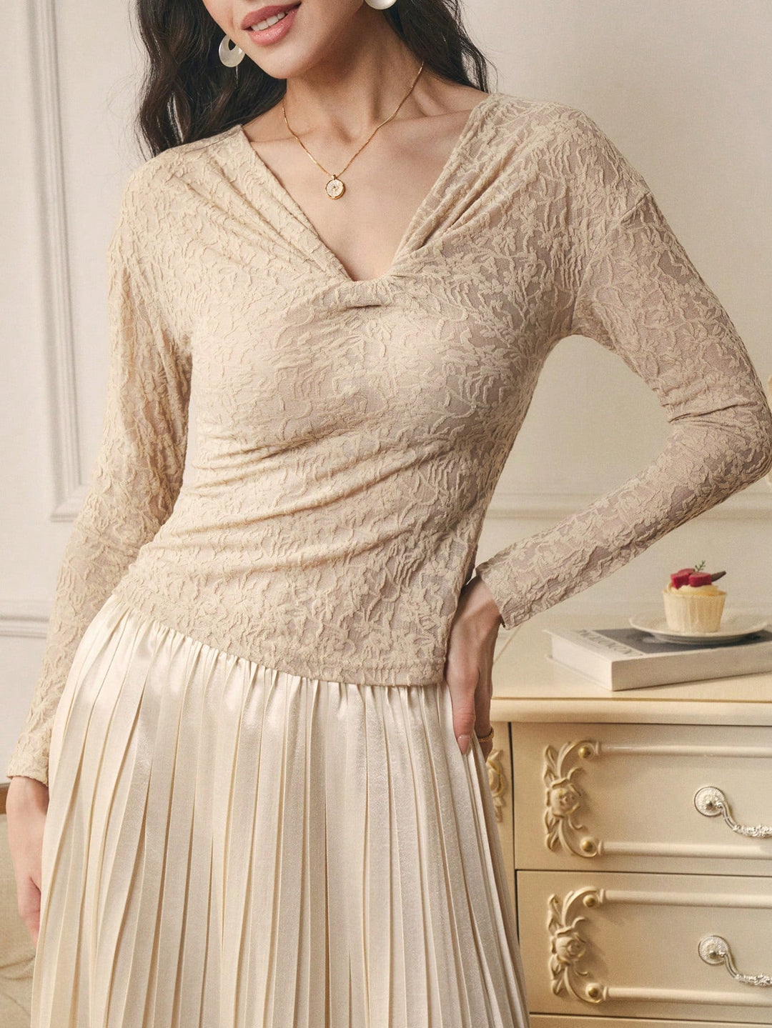 Tricou SHEIN, kaki