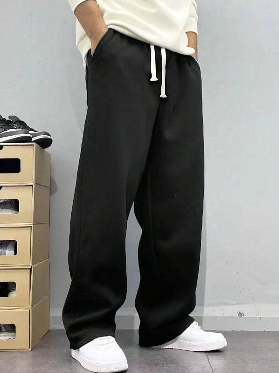 Pantaloni Shein, negru