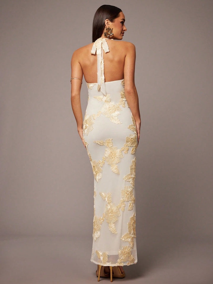 Rochie maxi SHEIN, galben