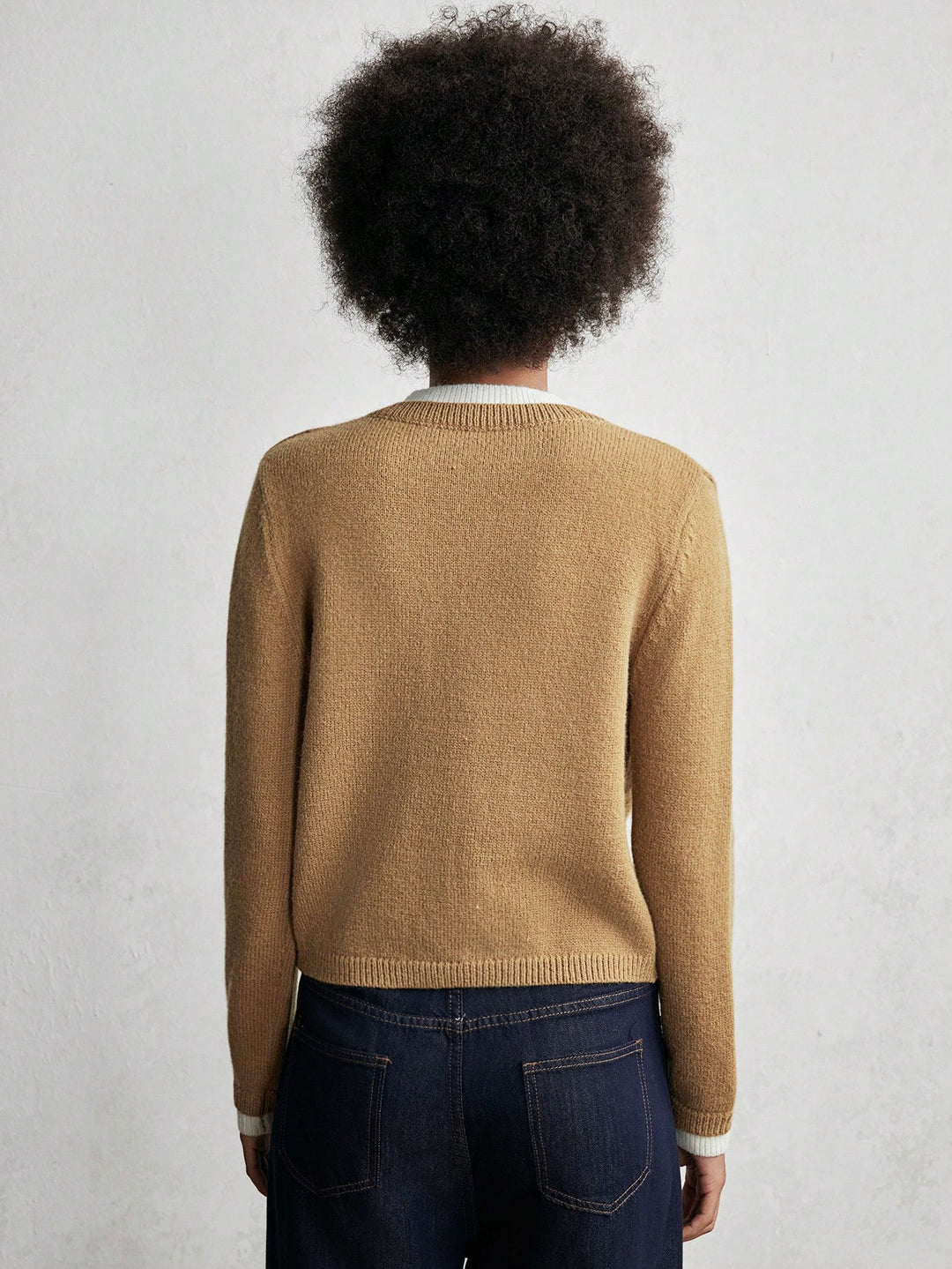 Cardigan Shein, Bej