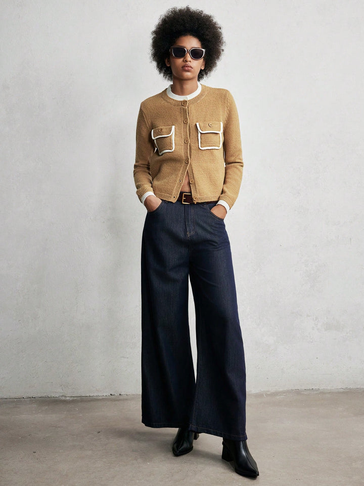 Cardigan Shein, Bej
