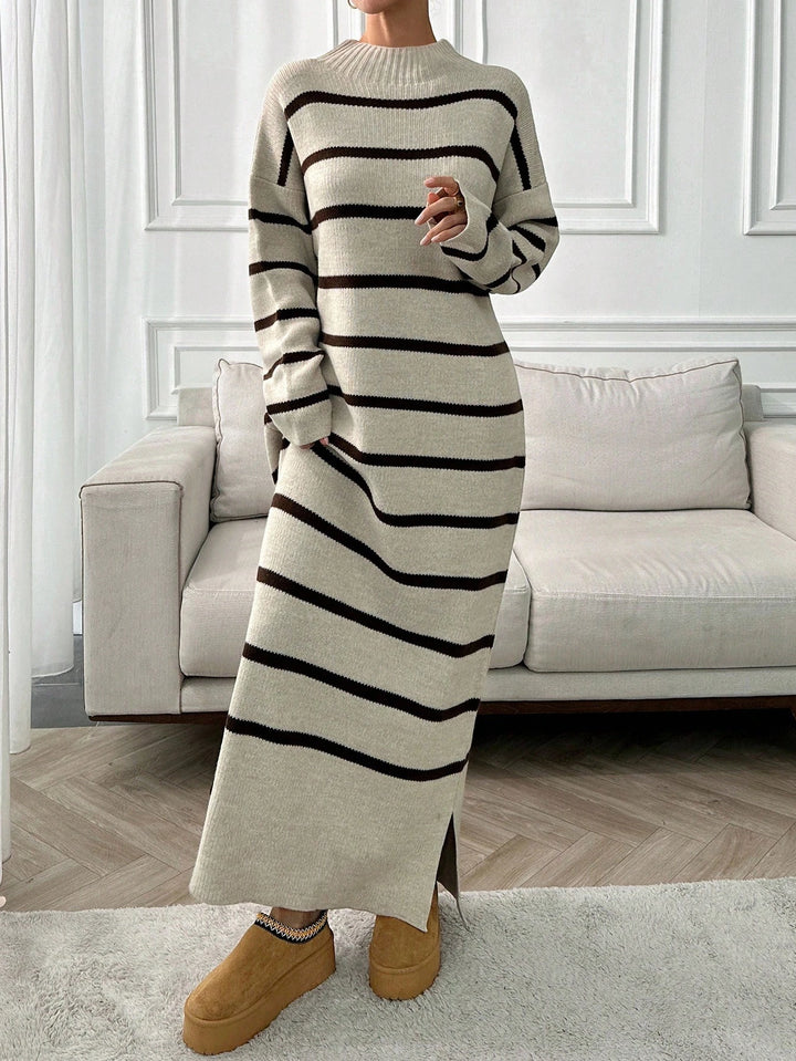 Rochie maxi SHEIN, bej