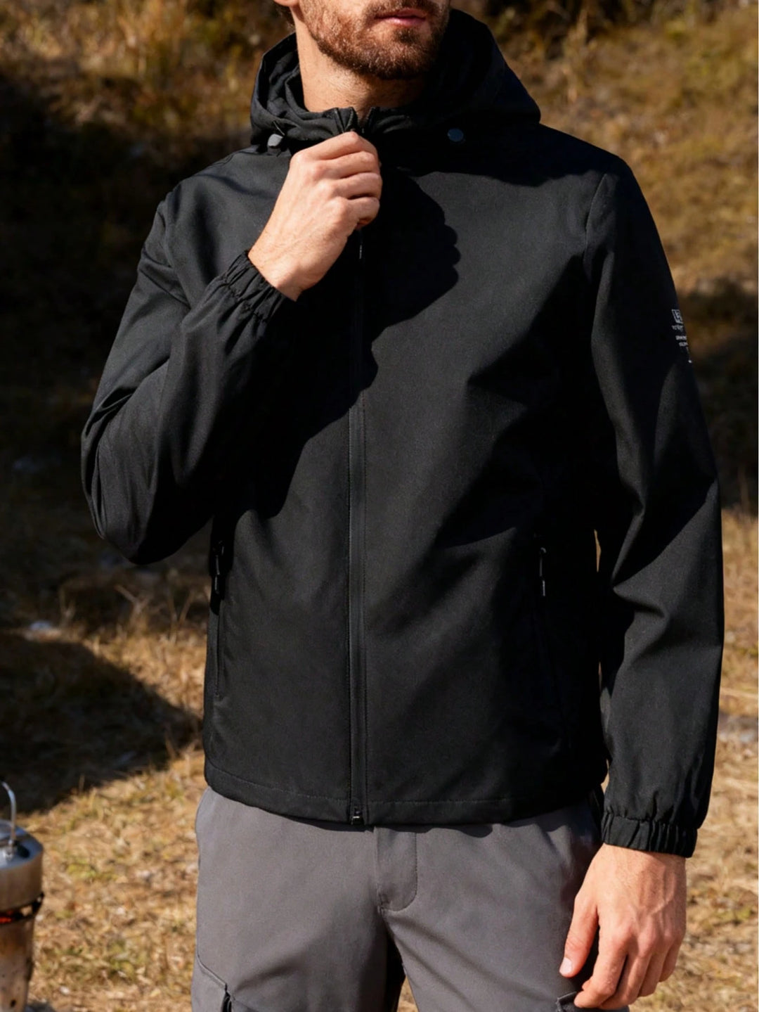 Jachetă SHEIN, negru