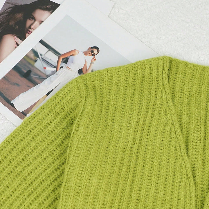 Cardigan SHEIN, verde