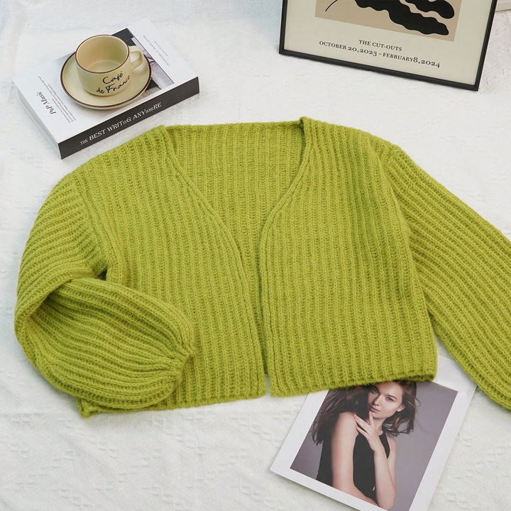 Cardigan SHEIN, verde