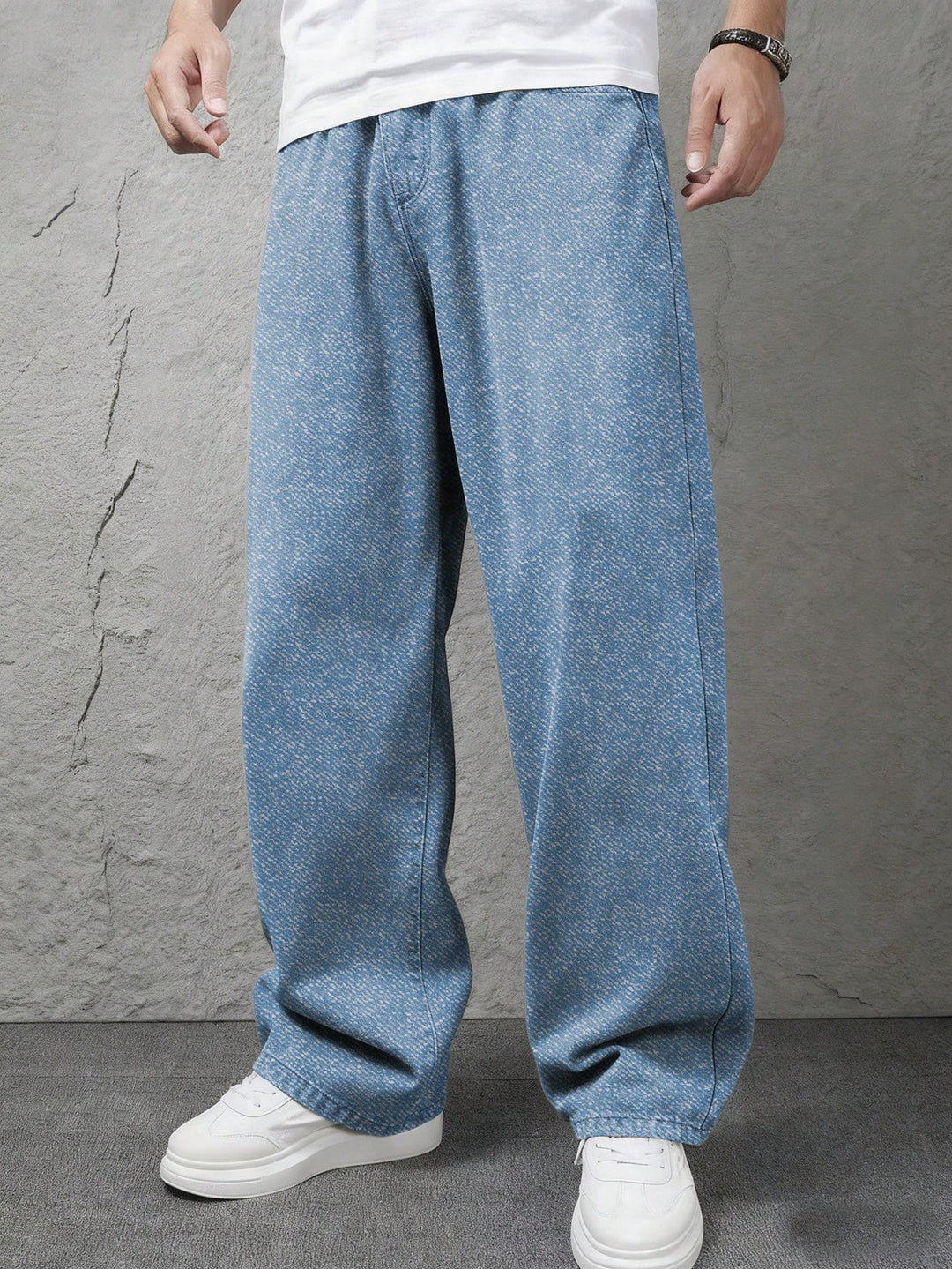 Pantaloni SHEIN, albastru