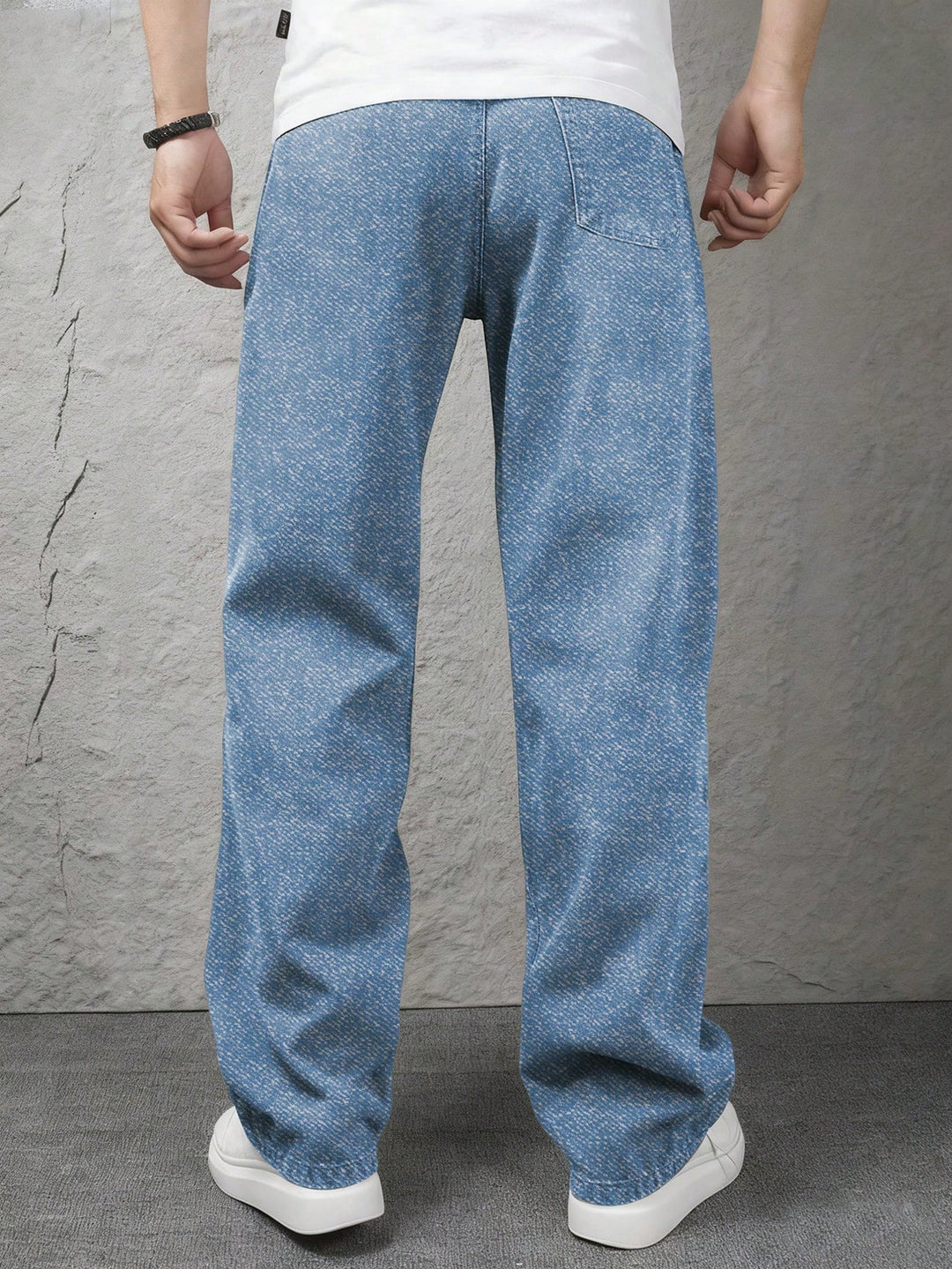 Pantaloni SHEIN, albastru