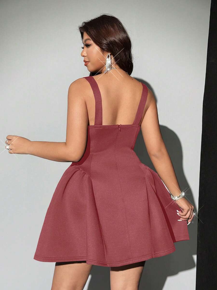 Rochie mini SHEIN, roz