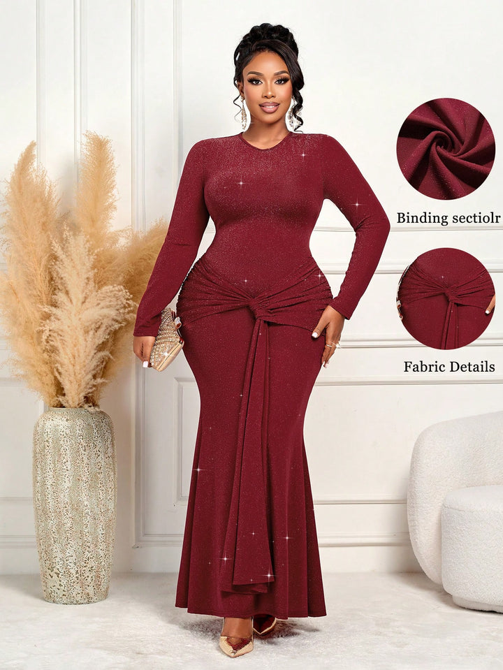 Rochie maxi SHEIN, roșu