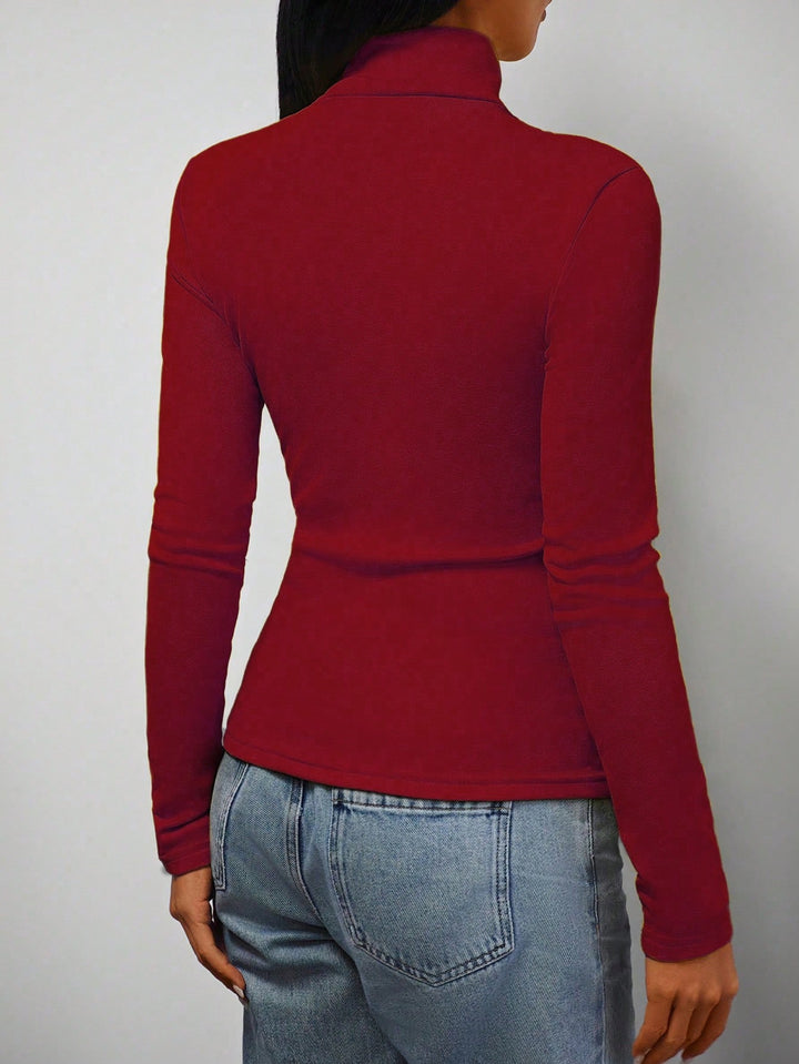 Tricou SHEIN, vișiniu