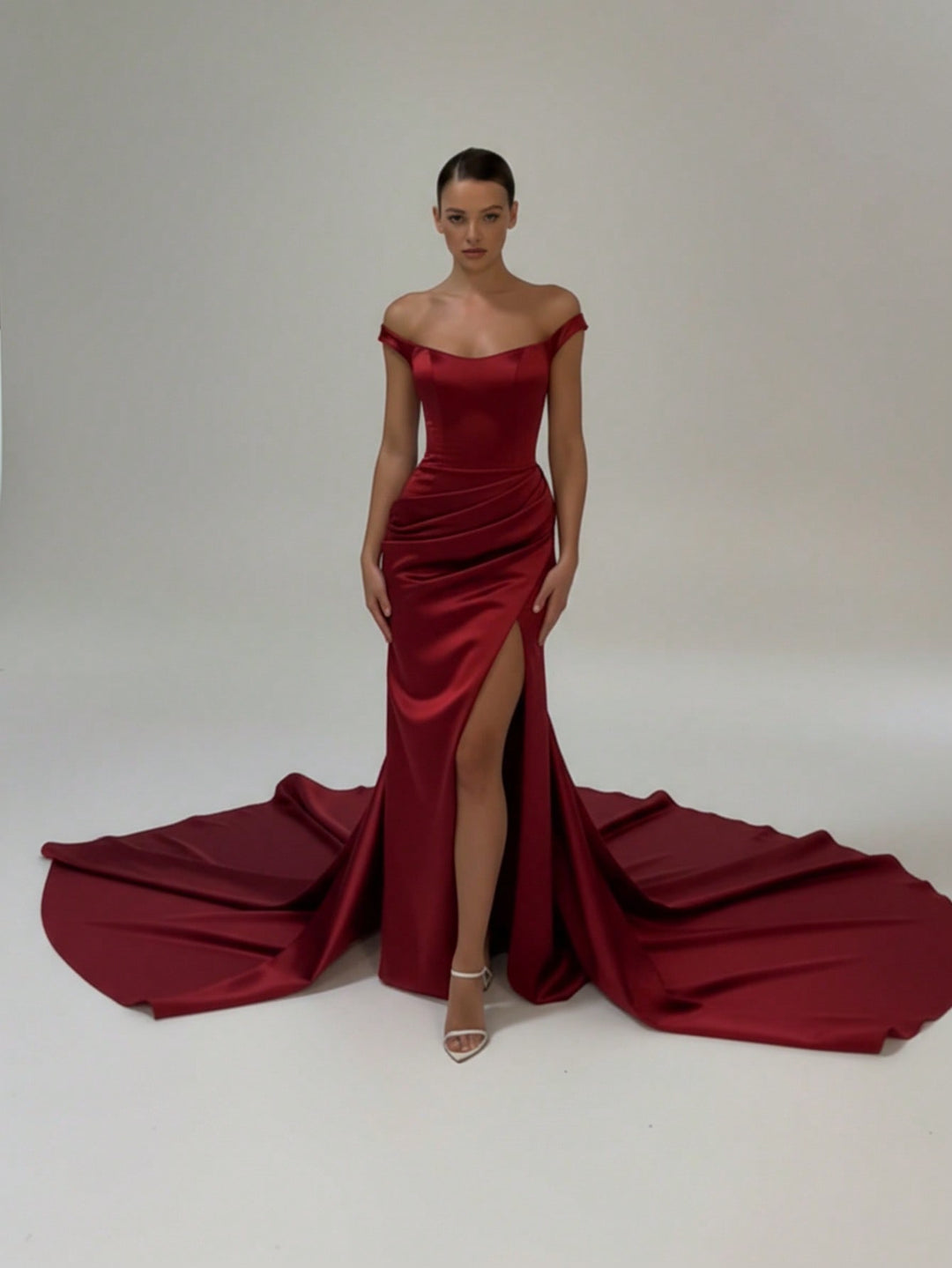 Rochie de mireasă SHEIN, roșu