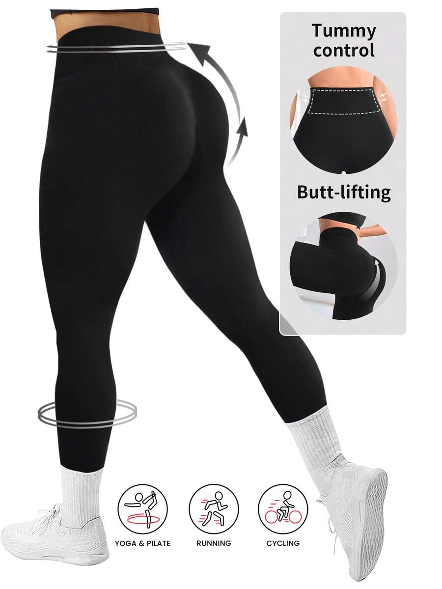 SHEIN leggings, fekete