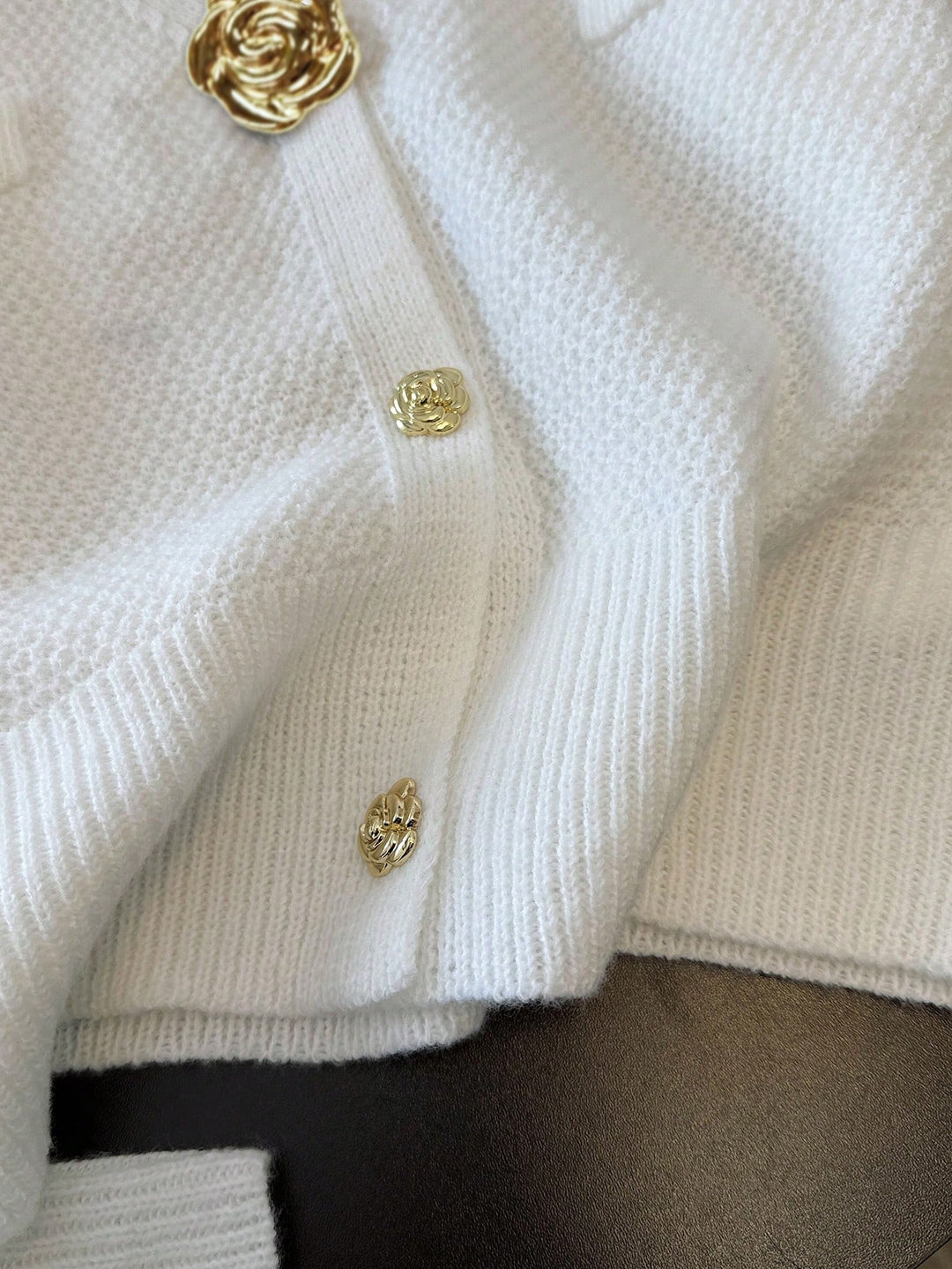 Cardigan SHEIN, alb