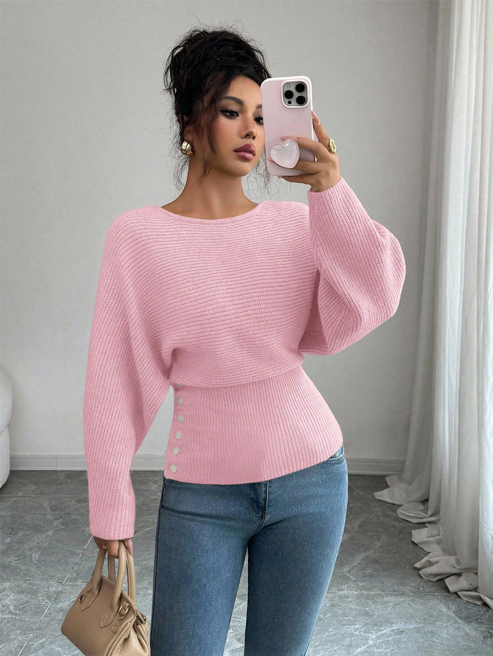 Pulover SHEIN, roz
