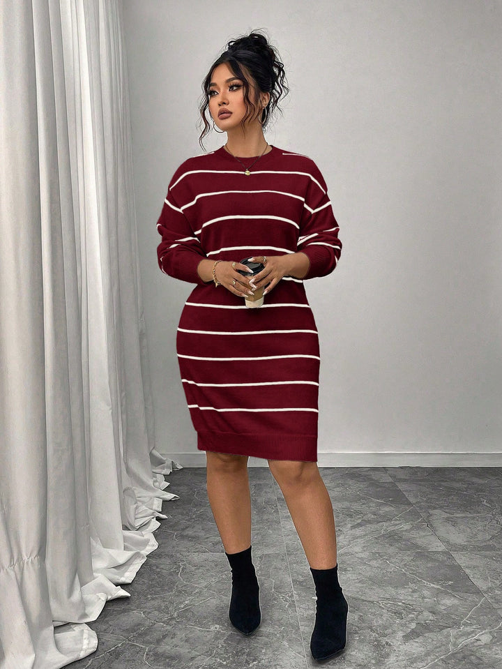 Rochie midi SHEIN, mix culori