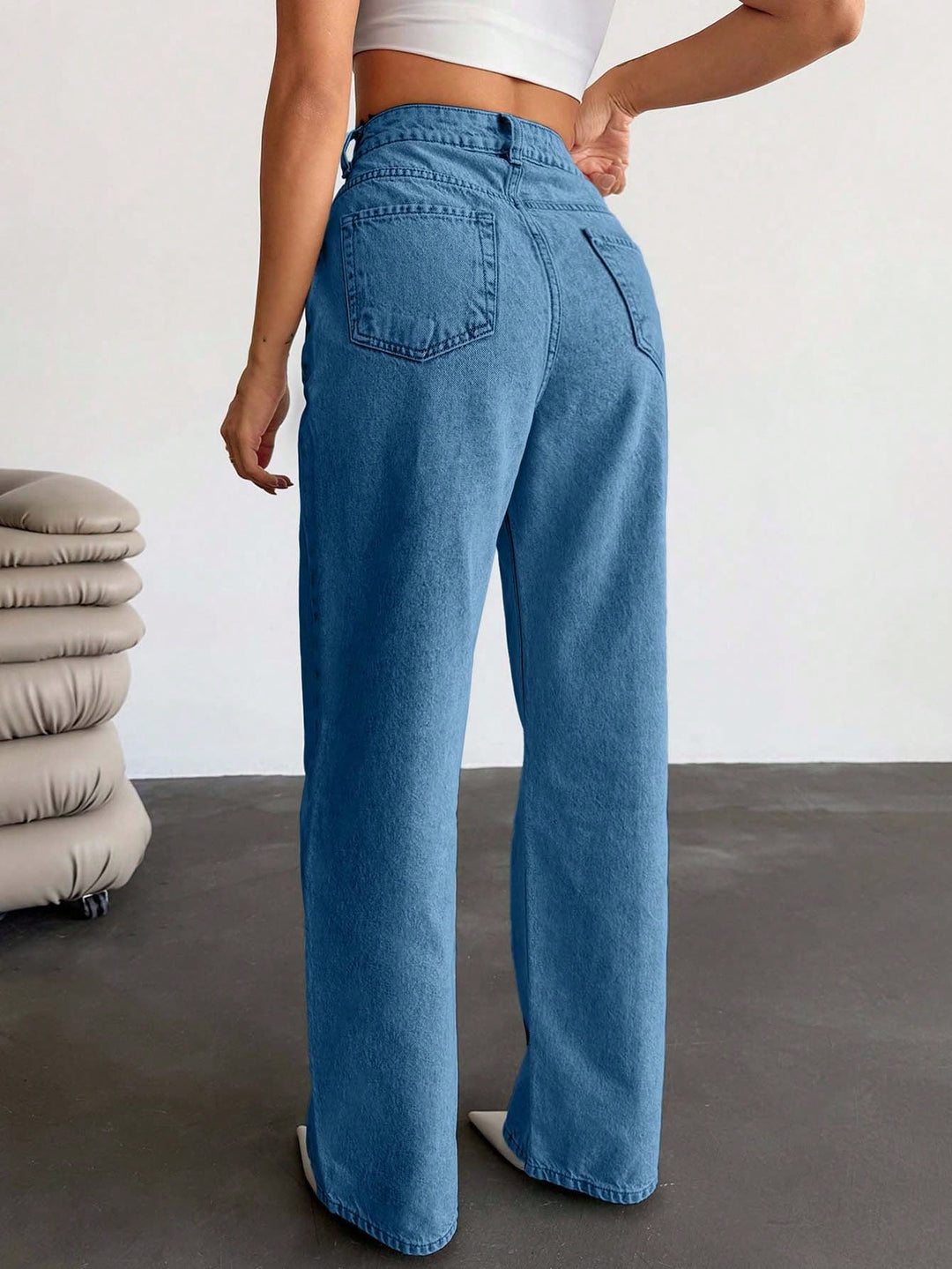Jeans SHEIN, albastru