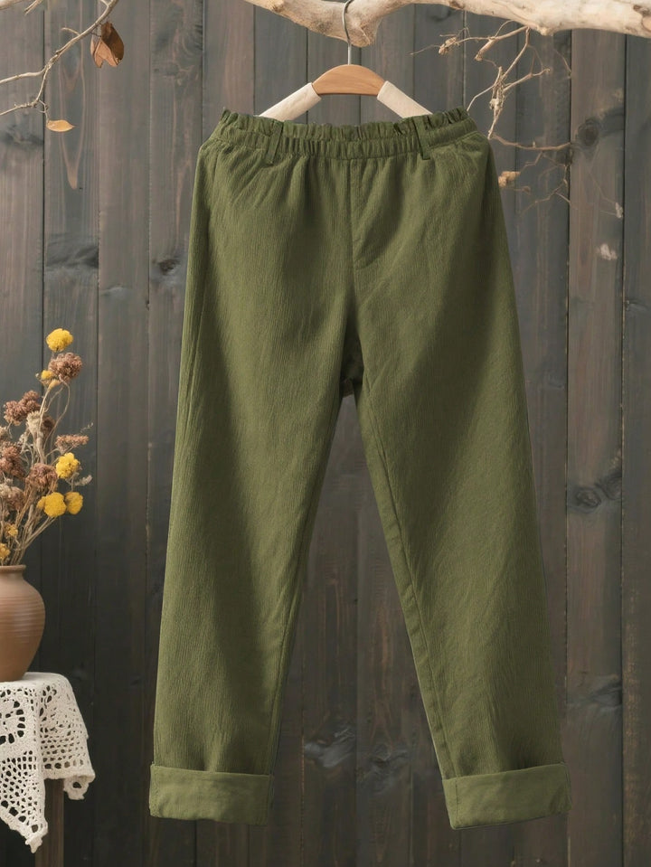 Pantaloni SHEIN, kaki
