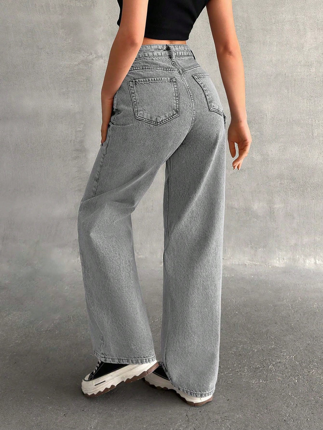 Jeans SHEIN, gri