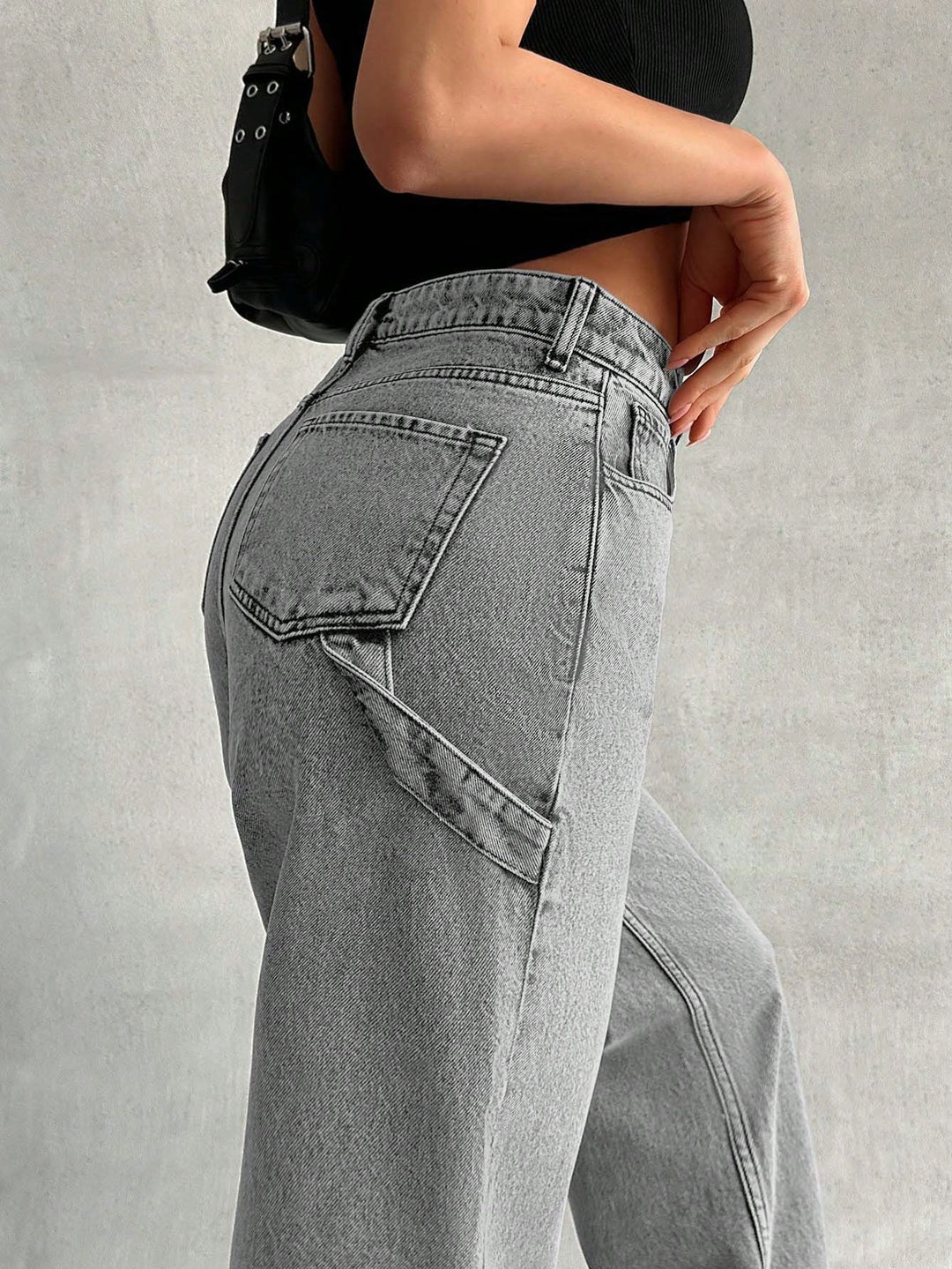 Jeans SHEIN, gri