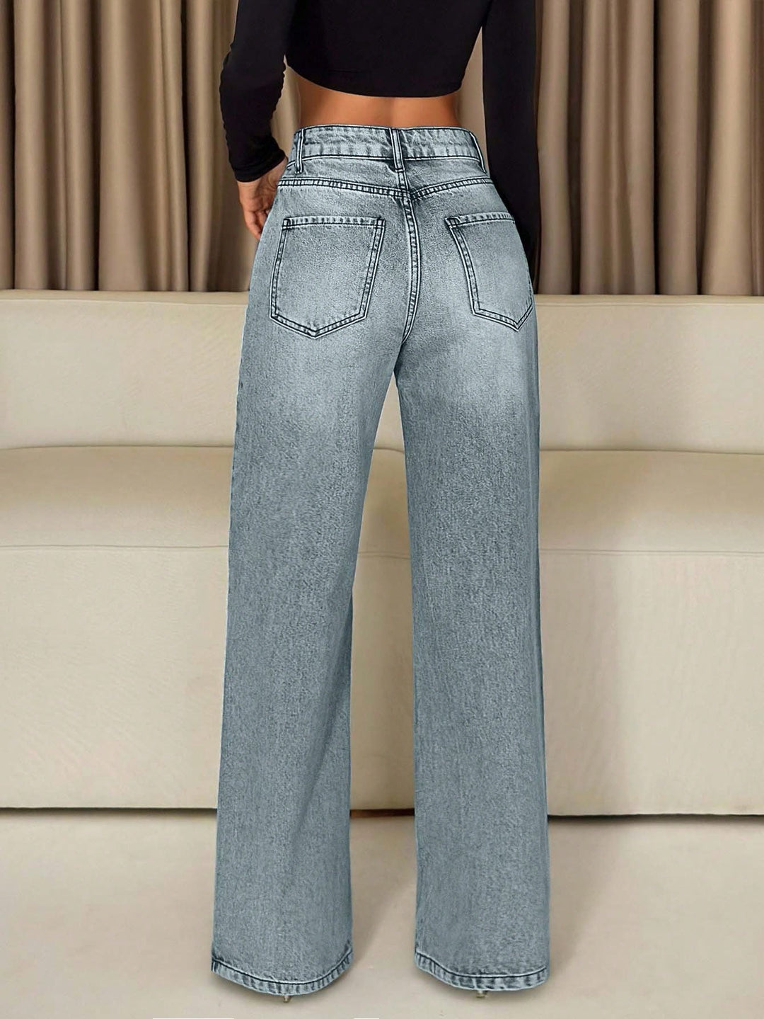 Jeans SHEIN, albastru