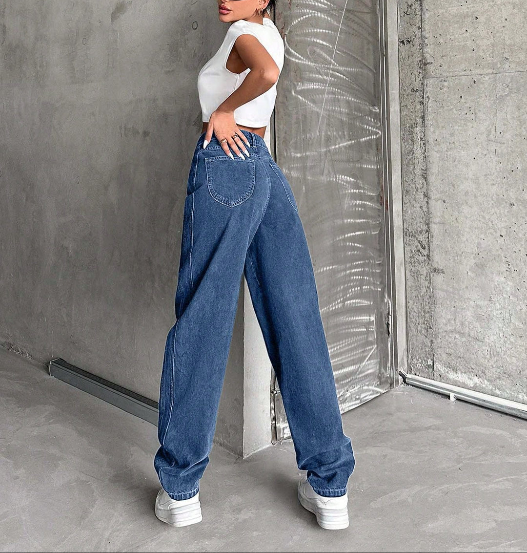 Jeans SHEIN, albastru
