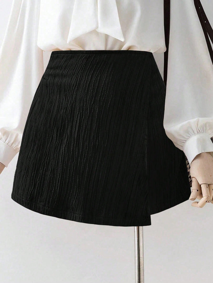 Pantaloni scurți SHEIN, negru