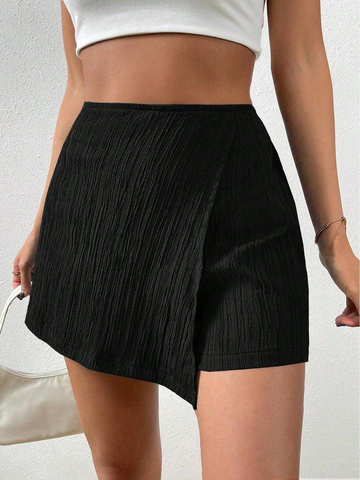 Pantaloni scurți SHEIN, negru