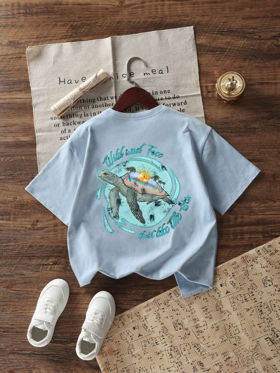 Tricou SHEIN, albastru