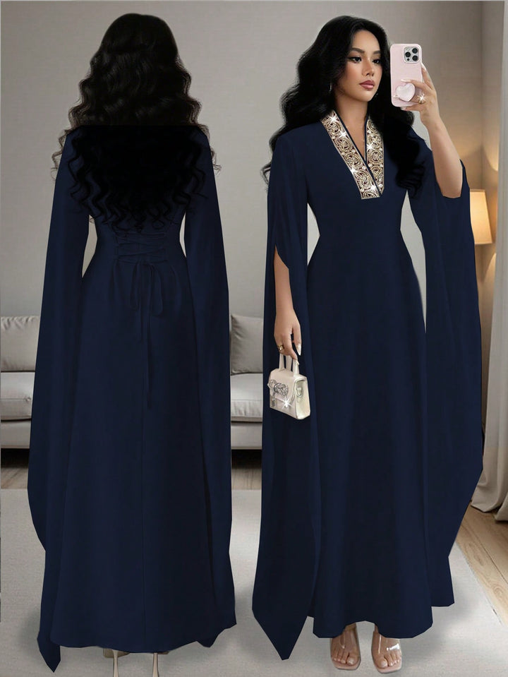 Rochie maxi SHEIN, albastru