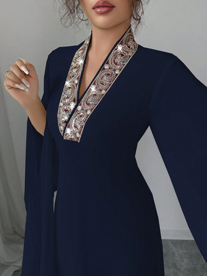 Rochie maxi SHEIN, albastru