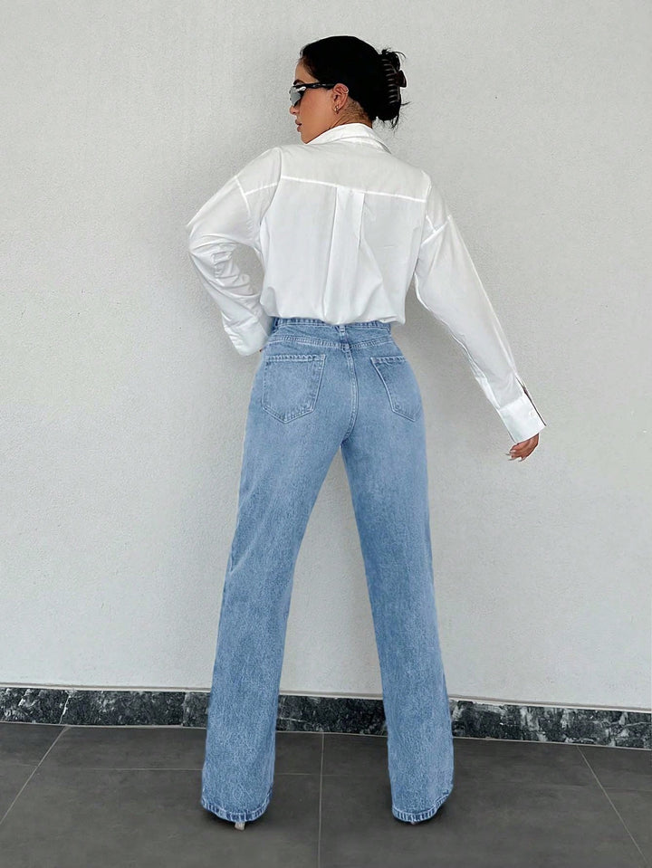 Jeans SHEIN, albastru