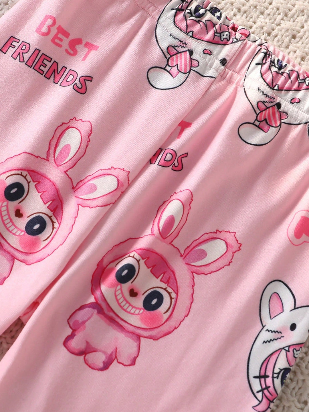 Compleu pijamale SHEIN, roz