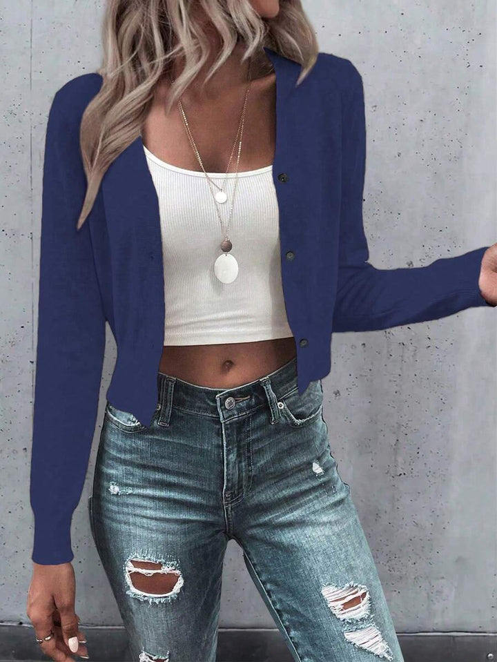 Cardigan SHEIN, albastru