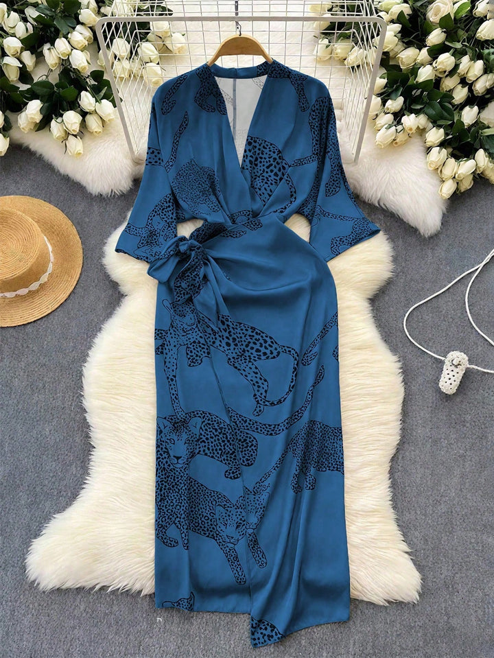 Rochie maxi SHEIN, mix culori